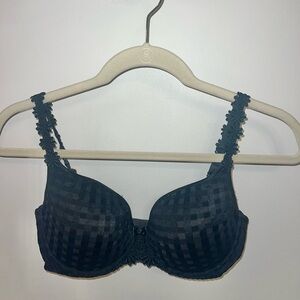 Marie Jo Daisy Bra Black 34D Sexy! Comfortable.